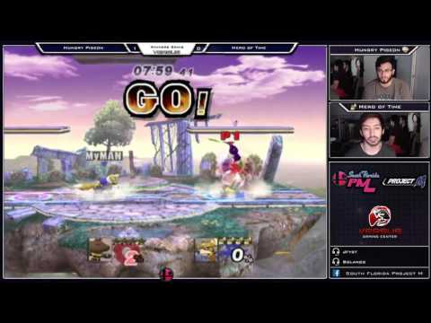 VS PM Weekly 4/24/16 - Winners Semis - Hungry Pigeon (Olimar) vs Hero of Time (Fox)