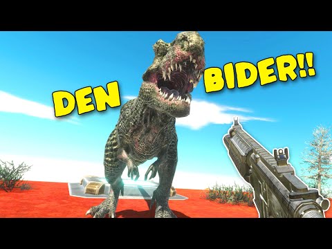 jeg ville LØBE!!!!😱 - Animal Revolt Battle Simulator Dansk Ep 5