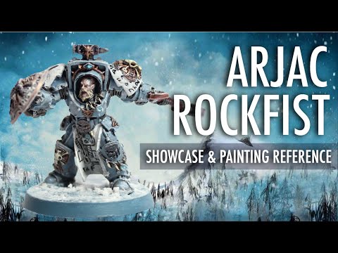 Arjac Rockfist Space Wolves Showcase & Painting Reference, Warhmmer 40K