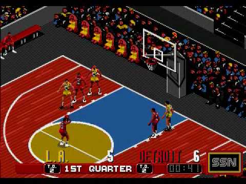 NBA Action starring David Robinson Game Gear