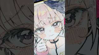 ⚡️毎日アナログ原画制作チャレンジ中！✍🏻 #アナログイラスト #drawing #animeart  #shorts