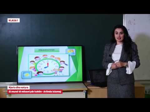 Klasa 1 - Njeriu dhe natyra - Si mund të mësoni për kohën?
