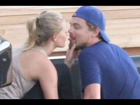 DiCaprio kisses Toni Garrn