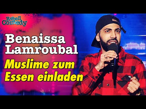 Wenn man Muslime zum Essen einlädt - Benaissa Lamroubal | RebellComedy