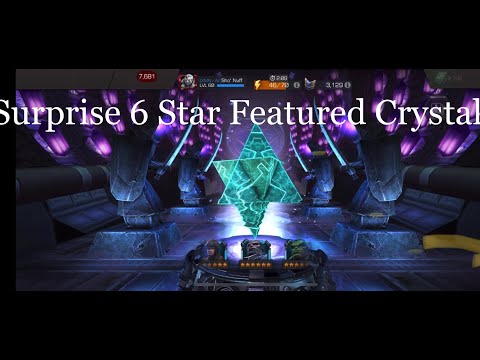 6 Star Featured Crystal Opening 15K shards exactly! Can we strike GOLD? Marvel Contest of Champions