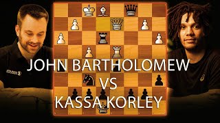 Live Blitz Chess: IM Kassa Korley vs. IM Bartholomew