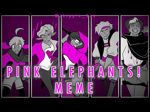PINK ELEPHANTS! | Life Series Animation meme