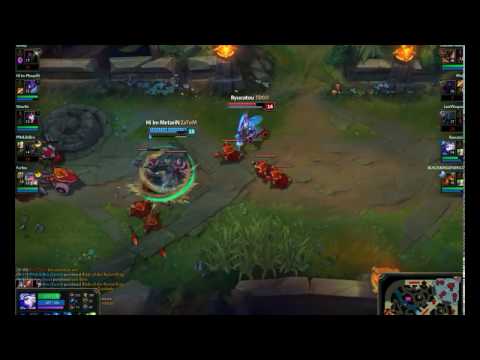 Ashe vs Kha - Kiting