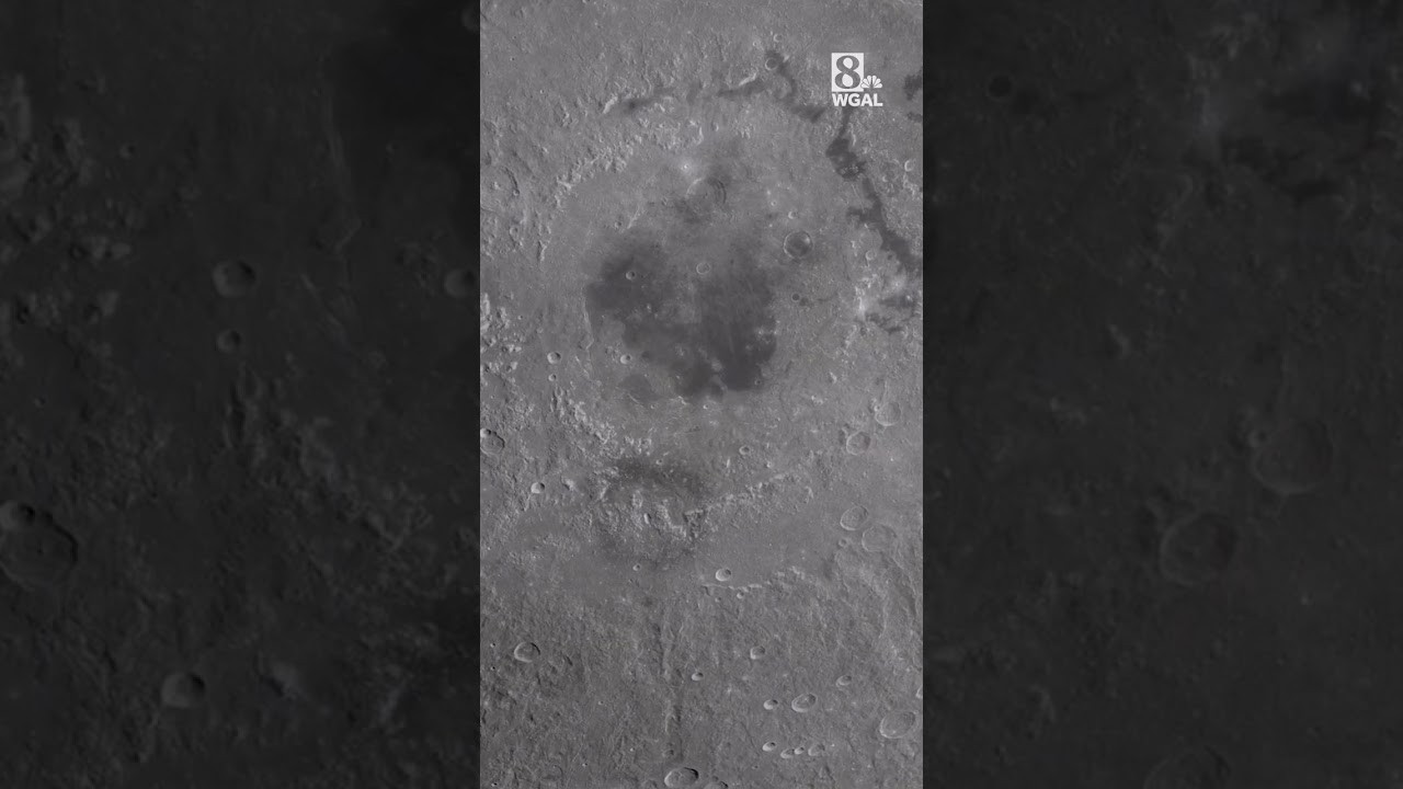 NASA Artemis II | A closer look at the Orientale Basin on the moon