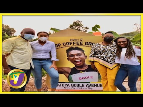 Natoya Goule Road Renamed for Olympian TVJ Smile Jamaica
