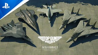 Игра Ace Combat 7: Skies Unknown TOP GUN: Maverick Edition (PS4, русская версия)