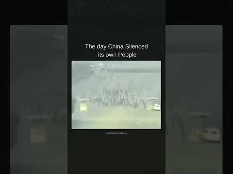 The day China Silenced its own People