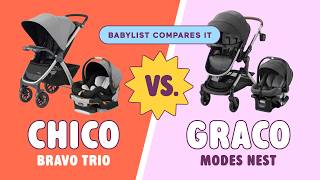 Graco Modes Nest vs Chicco Bravo Trio: Best Travel System in