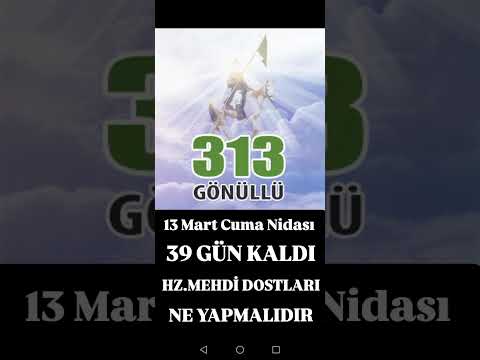 Hz.Mehdi Nida Kesindir Alameti Savaşların çıkmasıdır