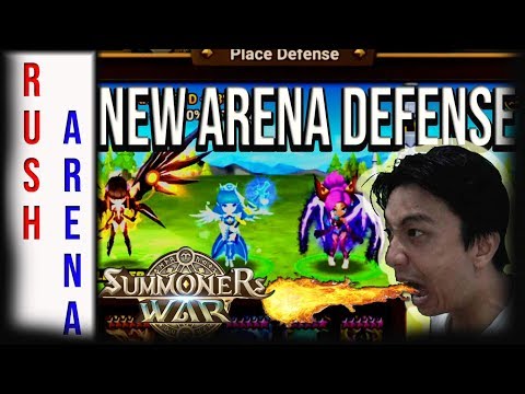 TESTING MY NEW RUSH HOUR DEFENSE ARENA - isengdudegame Summoners War
