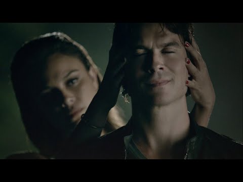 TVD 8x2 - Sybil finds out about Elena and erases her off Damon's memories | Delena Scenes HD