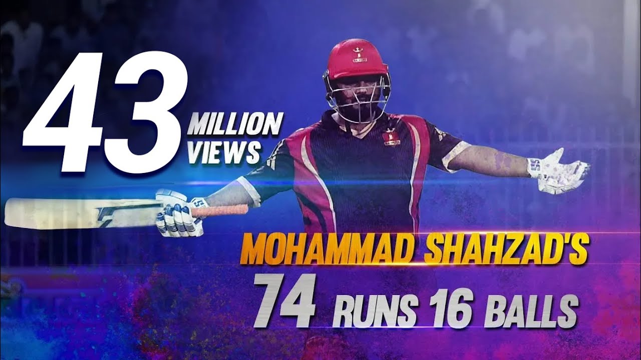 Watch video Mohammad Shahzad I 74 from 16 Balls I The fastest 50 in T10 format I T10 League I Season 2 Mohammad Shahzad I 74 from 16 Balls I The fastest 50 in T10 format I T10 League I Season 2