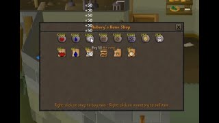 How to buy from and sell to shops extremely quickly in OSRS quick guide with or without runelite