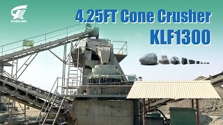 Kinglink 4.25 Ft Riverstone Cone Crusher KLF1300 for sale - Image 4 | Machineryline New Kinglink 4.25 Ft Riverstone Cone Crusher KLF1300 | Image 4 - Machineryline