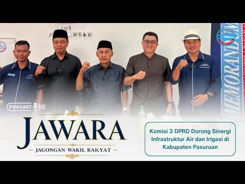 Dorong Sinergi Infrastruktur Air dan Irigasi di Pasuruan 