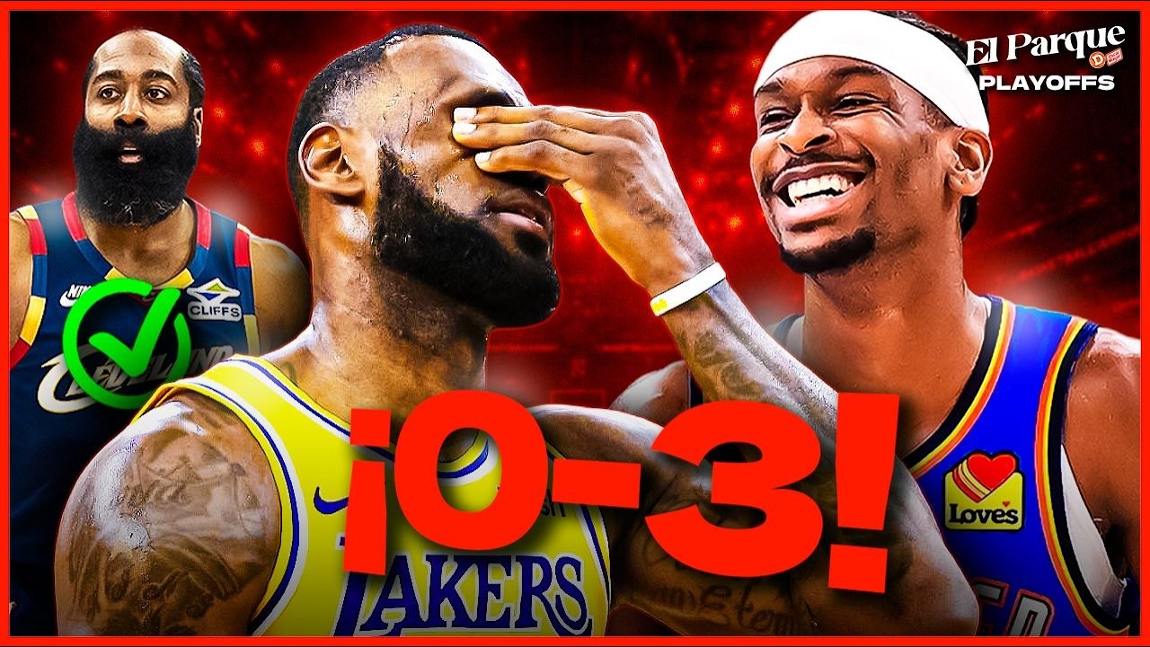 ¡3-0 DE OKC A LAKERS! ¡HARDEN SALVA A LOS CAVS! ¡OJO LOTERÍA DEL DRAFT!