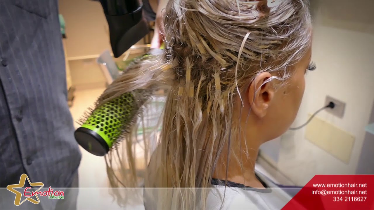 Extension Invisibili con metodo Ghost per Capelli Fini