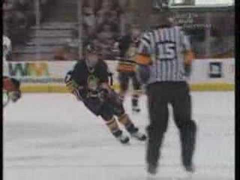 Dion Phaneuf Massive Hit on Denis Hamel