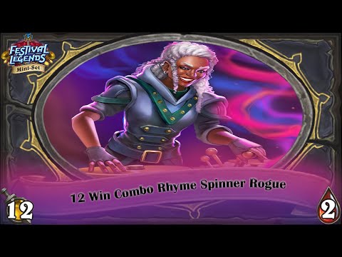 12 Win Rhyme Spinner Rogue Arena Run