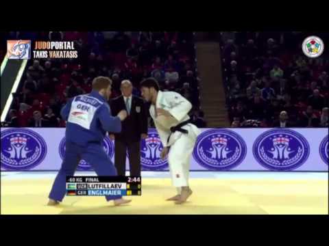 Judo Grand Prix Tbilisi 2015 Final -60kg LUTFILLAEV Sharafuddin (UZB) vs. ENGLMAIER Tobias (GER)