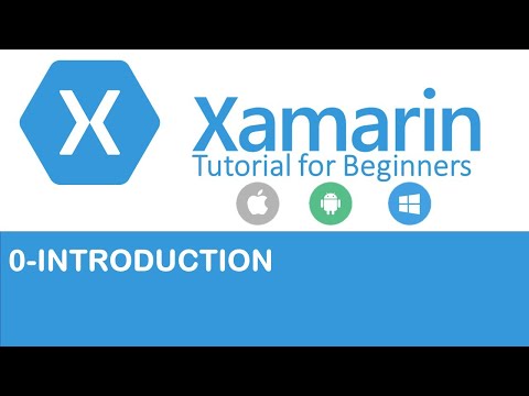 Xamarin Forms #0- Introduction