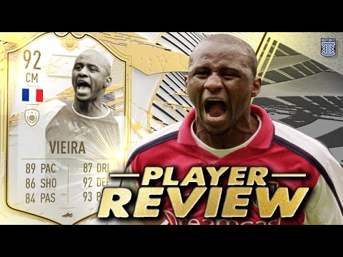 BEST CDM IN THE GAME?!?😱💪 92 SBC PRIME ICON MOMENTS PATRICK VIEIRA REVIEW! FIFA 21 ULTIMATE TEAM