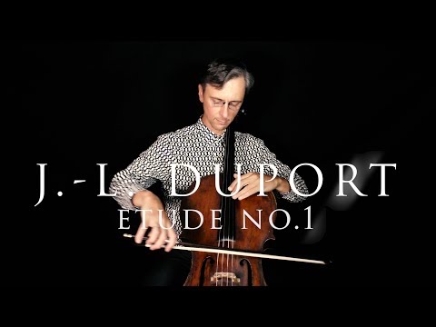 J.-L. Duport Cello Etude no. 1 Popular Cello Etudes