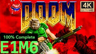 둠 리마스터 100% 공략 - E1M6 Central Processing / DOOM 4K ReMastered 100%Complete - E1M6 Central Processing