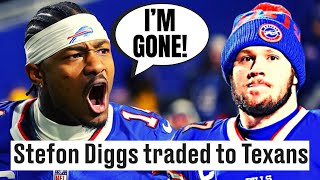 Bills WR Stefon Diggs TRADED To Texans In STUNNING NFL Deal After Friction Between Star WR And Team