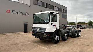 Mercedes-Benz Actros 3236 (BIG HUB / GRAND PONT / LAMES / BIG AXLE / 8X4 / MP2 chassis truck | Image 4 - Autoline