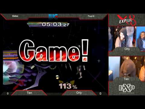 EXPosure 8- Orly (Captain Falcon) vs Ten (Marth)