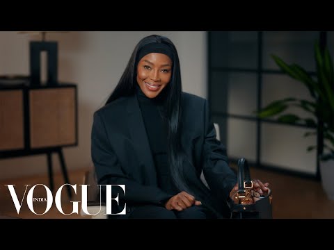 Inside Naomi Campbell's Fendi Peekaboo Bag | Vogue India