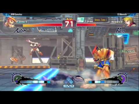 Gamerbee (Adon) vs Momochi (Ken) - Evo 2014 USF4