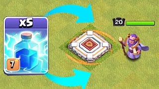 KILLING HEROES WITH SPELLS!!!🔸ALL LIGHTNING!!🔸Clash Of Clans 😀