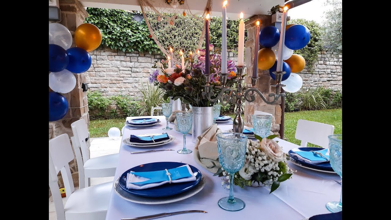 Garden birthday party