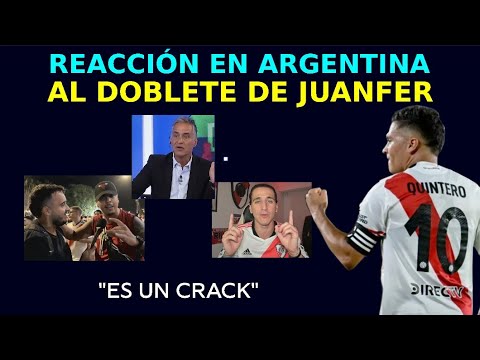 Locos en Argentina por Juanfer y su doblete