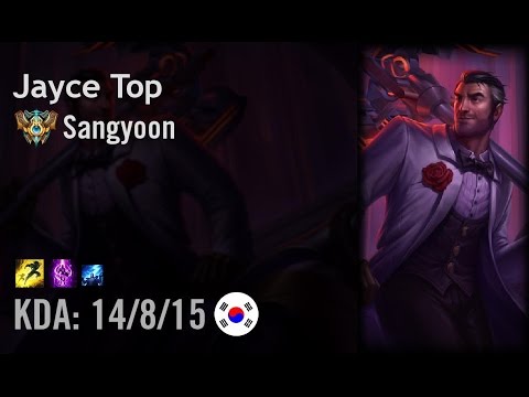 Jayce Top vs Rumble - Sangyoon - KR Challenger Patch 6.12