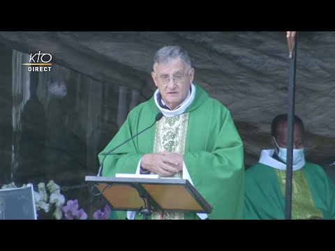 Messe de 10h à Lourdes du 25 septembre 2021