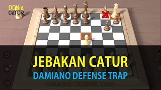 Download lagu JEBAKAN CATUR DAMIANO DEFENSE TRAP Jebakan Catur C....mp3
