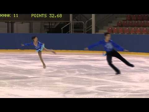 ISU JGP Volvo Cup 2011 - Junior Pairs Free Skating - 3 - Meiyi LI / Bo JIANG