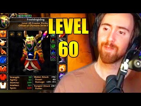 Asmongold Hits Level 60 On His Shameless Warlock