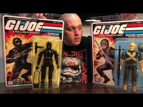 Gentle Giant G.I. Joe Snake Eyes and Rock ‘N Roll Jumbo 12” inch figure review