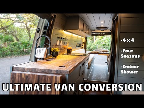 ULTIMATE VAN TOUR | FOUR SEASON 4x4 MERCEDES SPRINTER VAN