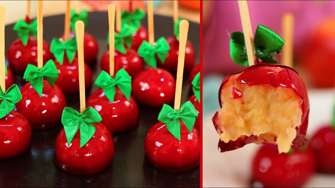 O VERDADEIRO BRIGADEIRO MAÇÃ DO AMOR- DOCE VIDRADO- FESTA JUNINA- FAÇA E VENDA- DIKA DA NAKA