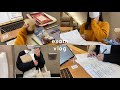 \study vlog/ 📑大学生のテスト期間中の過ごし方| how I study for the exams🍂